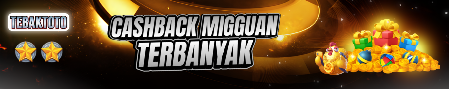 CASHBACK MINGGUAN TERBESAR